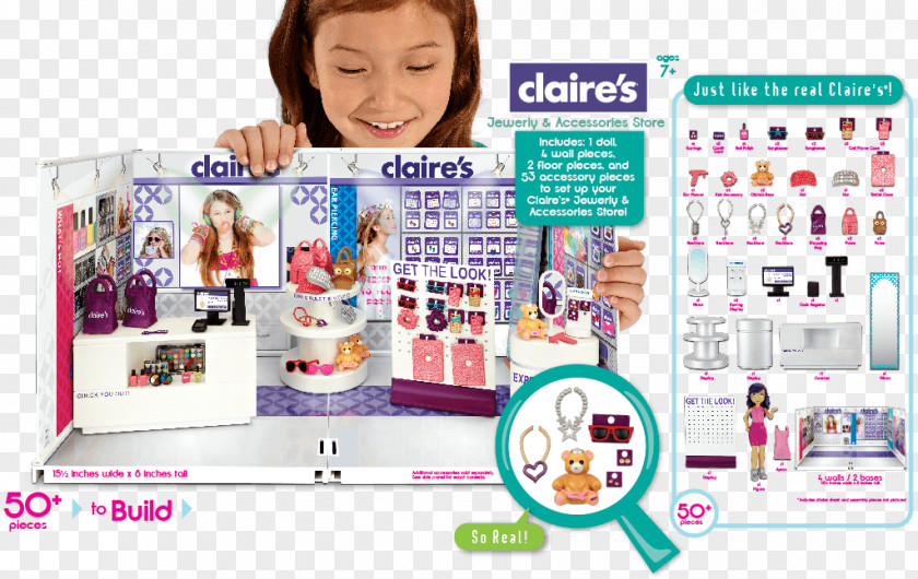Toy Claire's Clothing Accessories Doll Amazon.com PNG