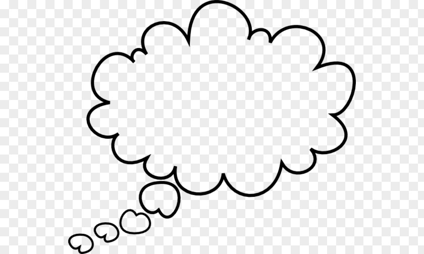 Dream Bubble Speech Balloon Clip Art PNG