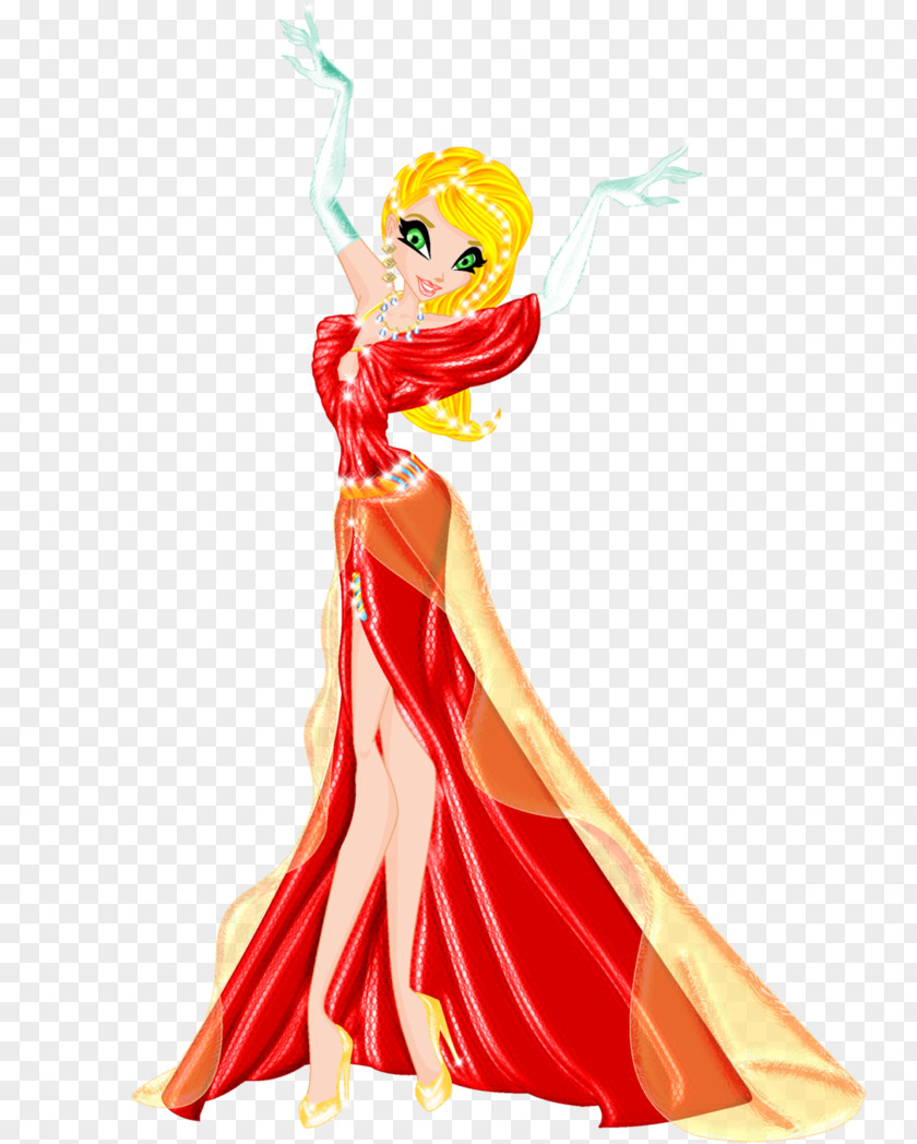 Dress Stella Bloom Ball Gown PNG
