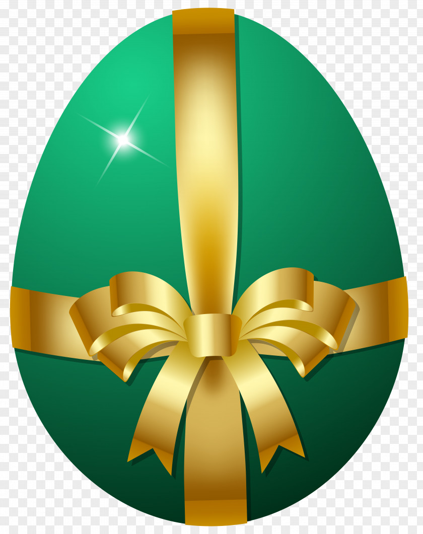 Easter Egg With Bow Clip Art Image Red Bunny PNG