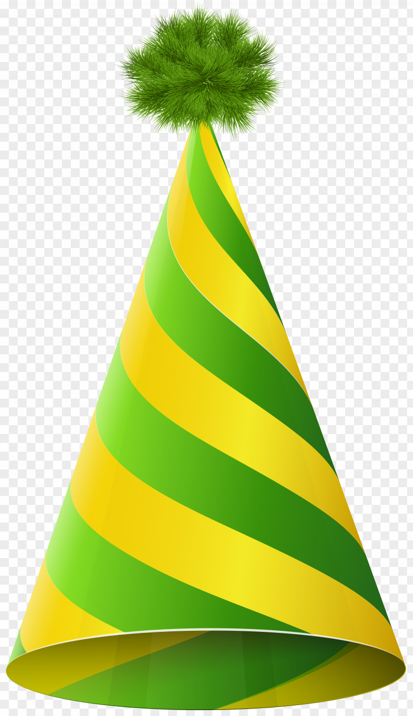 Green Hat Party Birthday Clip Art PNG