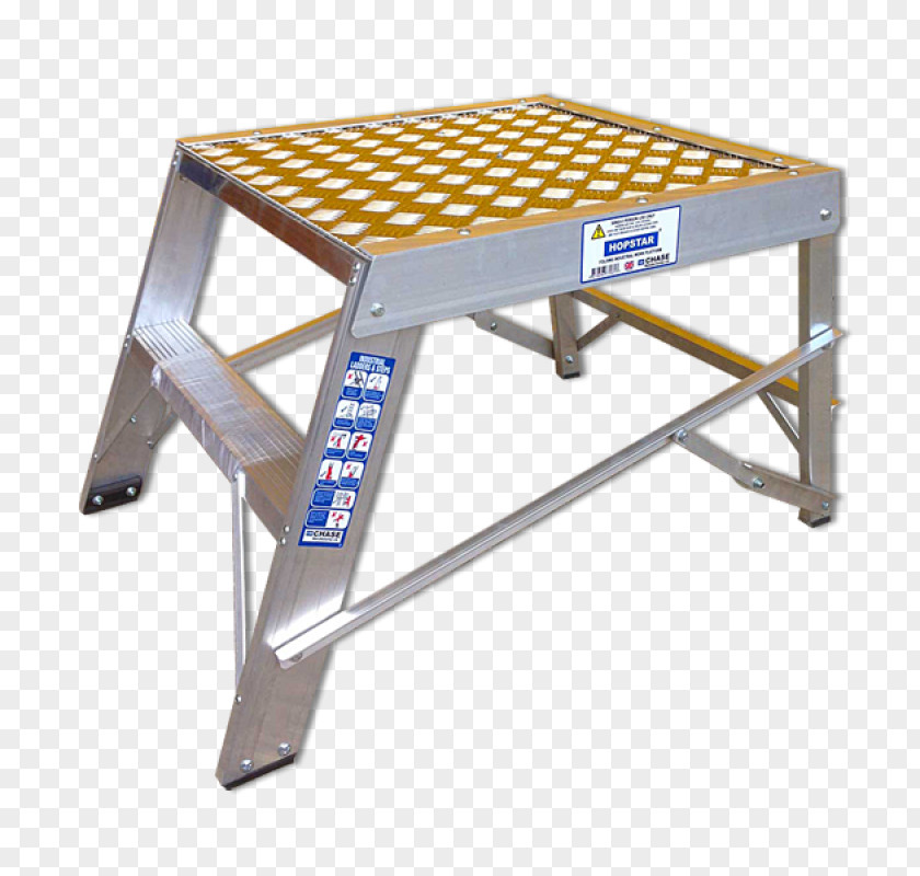 Ladder Aerial Work Platform Fiberglass Aluminium Industry PNG