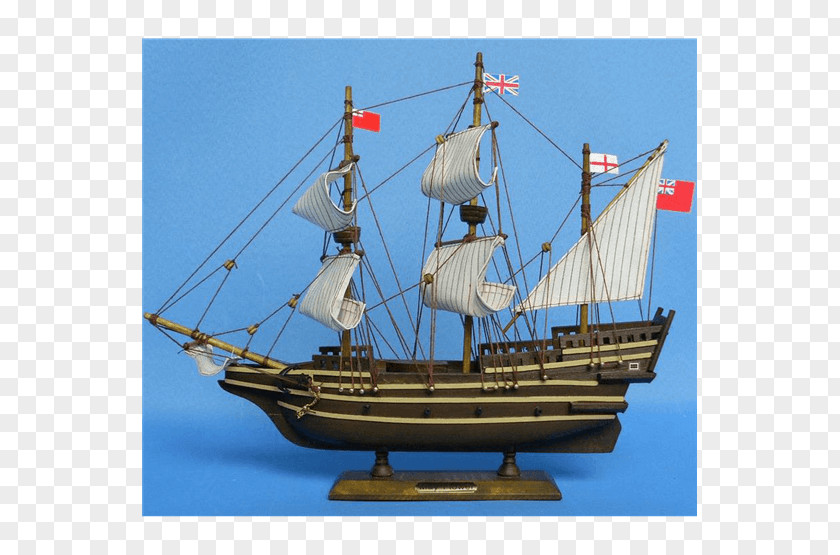 Ship Mayflower II Model Brigantine PNG