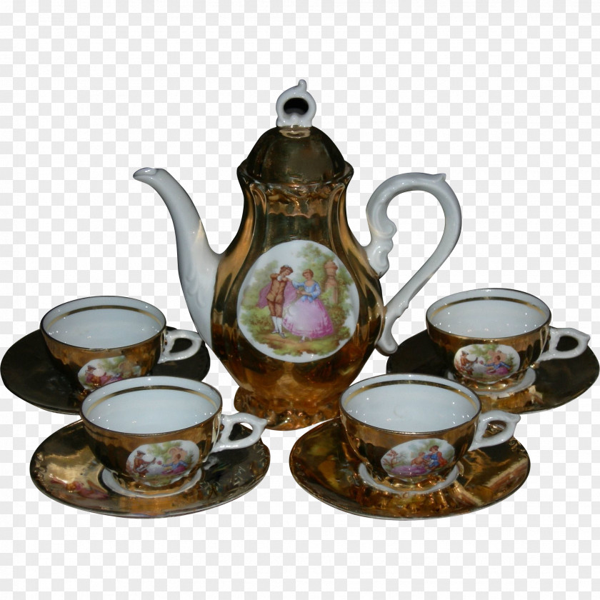 Tea Cup Turkish Coffee Teapot Tableware PNG