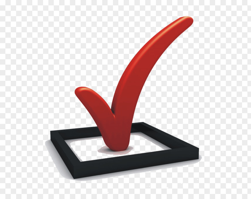 Vote Check Mark Checklist Clip Art PNG