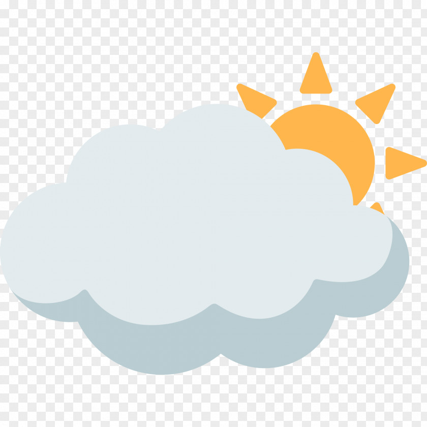 Foggy Sky Cloud Emoji PNG