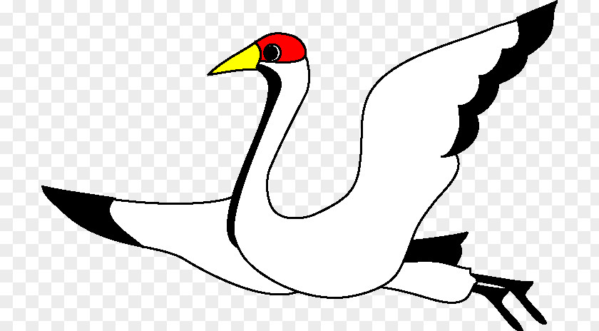 Fourteen Red-crowned Crane Illustration Clip Art Image PNG