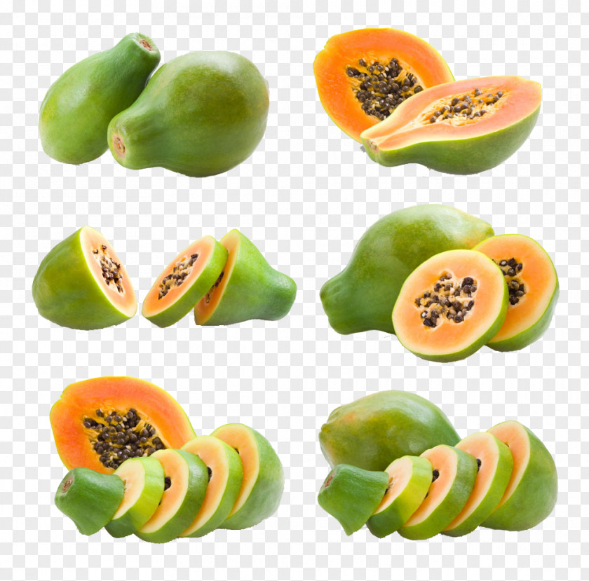 Papaya Juice Food Auglis PNG