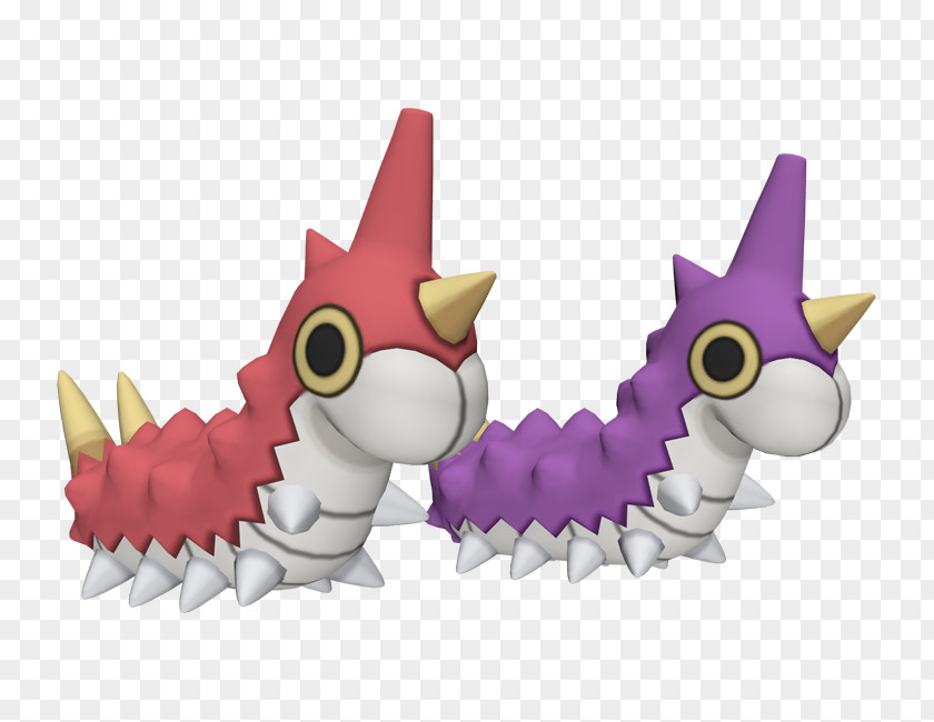 Pokemon 3D Wurmple Silcoon Computer Graphics Cascoon Modeling PNG