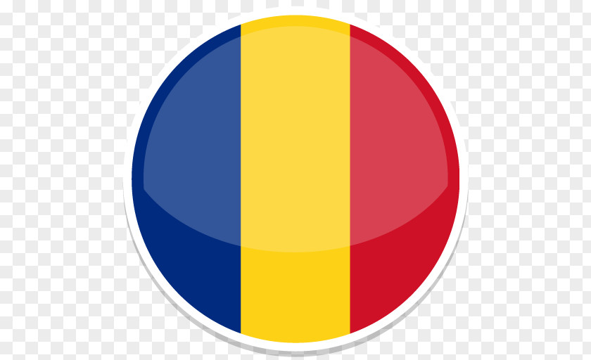 Romania Symbol Yellow Oval PNG
