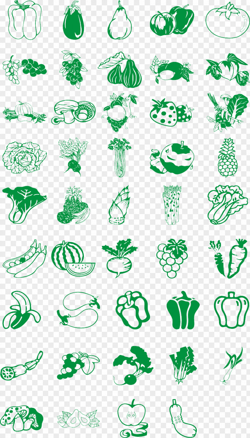 Vector Fruits And Vegetables Auglis Vegetable Clip Art PNG