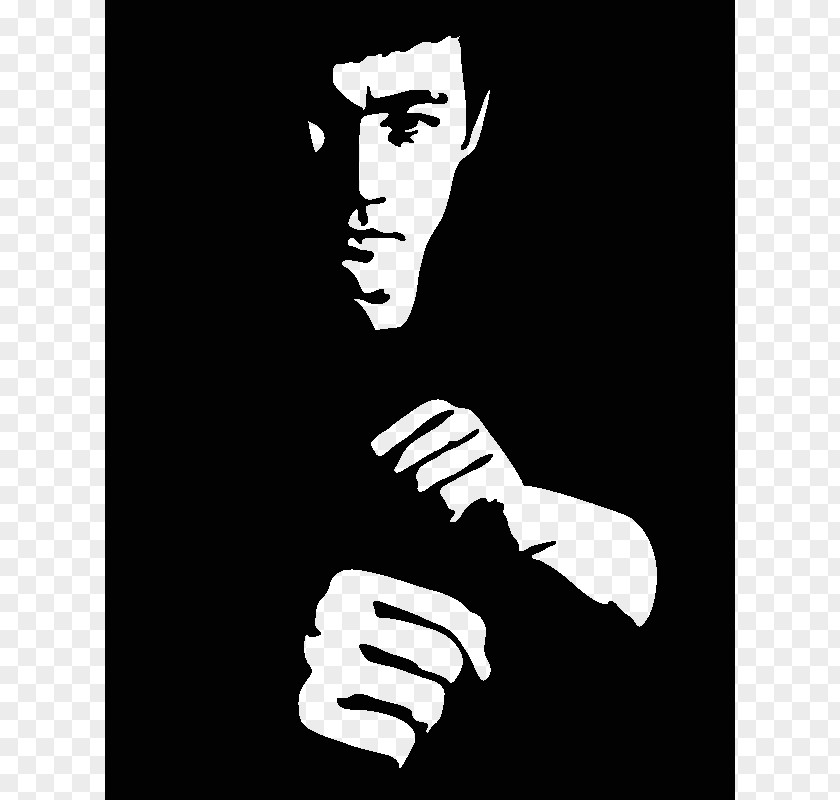 Bruce Lee Decal Wall Sticker Polyvinyl Chloride Paper PNG