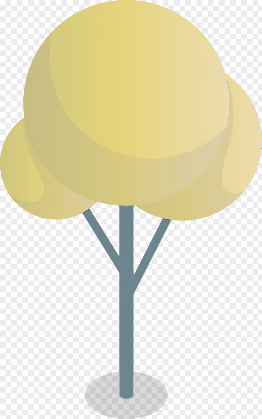 Yellow Angle Hat Table PNG