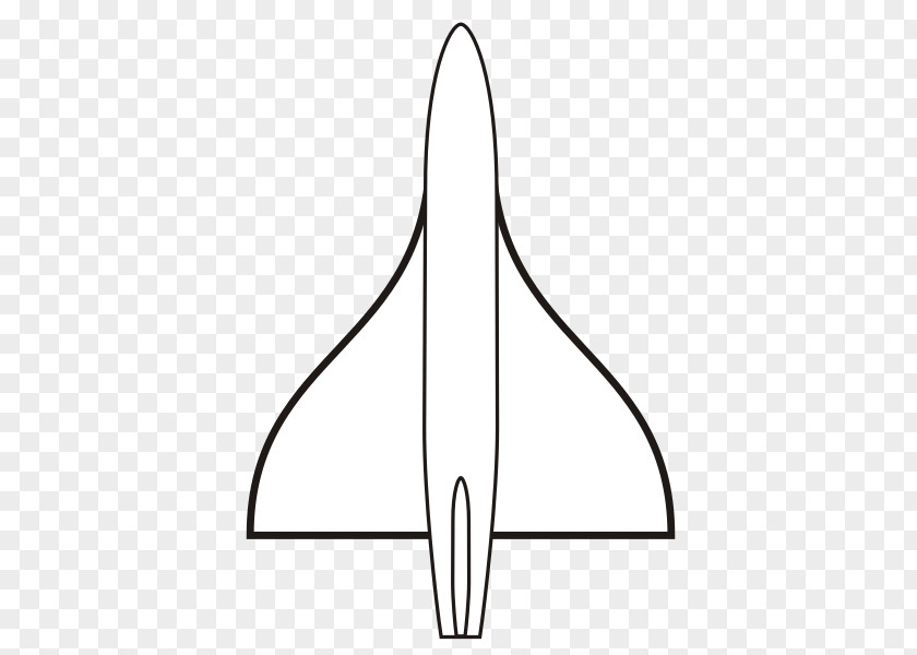 Delta Wing Airplane Configuration Swept PNG