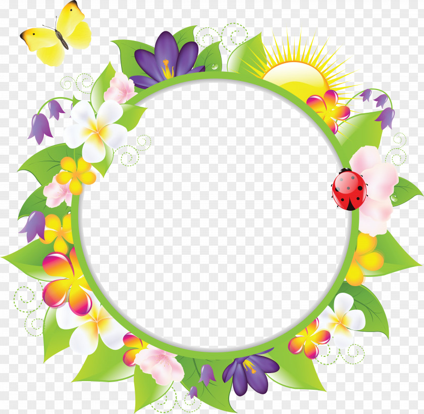 Floral Frame Royalty-free Photography PNG