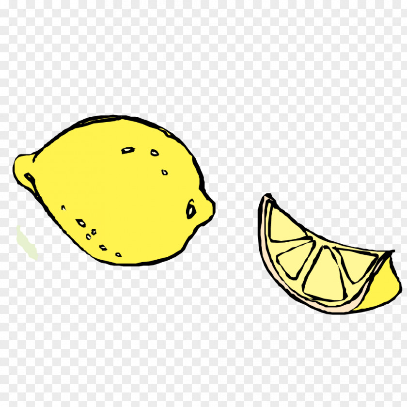 Fruits Lemon Vector Illustration Fruit Cartoon Yellow PNG