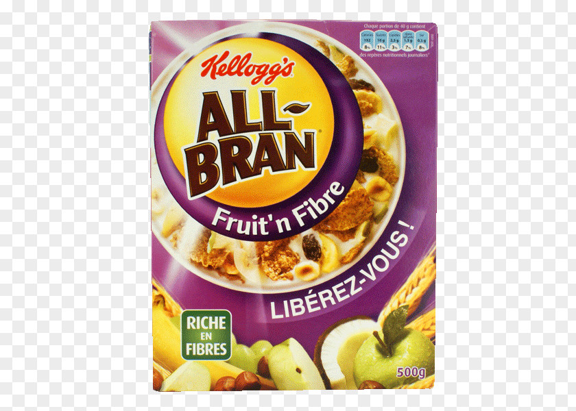Integral Rice Breakfast Cereal Kellogg's All-Bran Complete Wheat Flakes Junk Food PNG