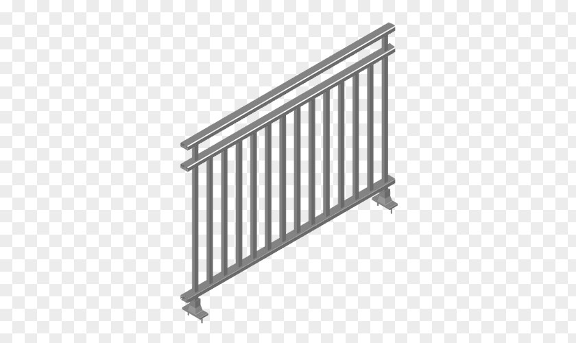 Steel Railing Guard Rail Angle Deck Fence Handrail PNG