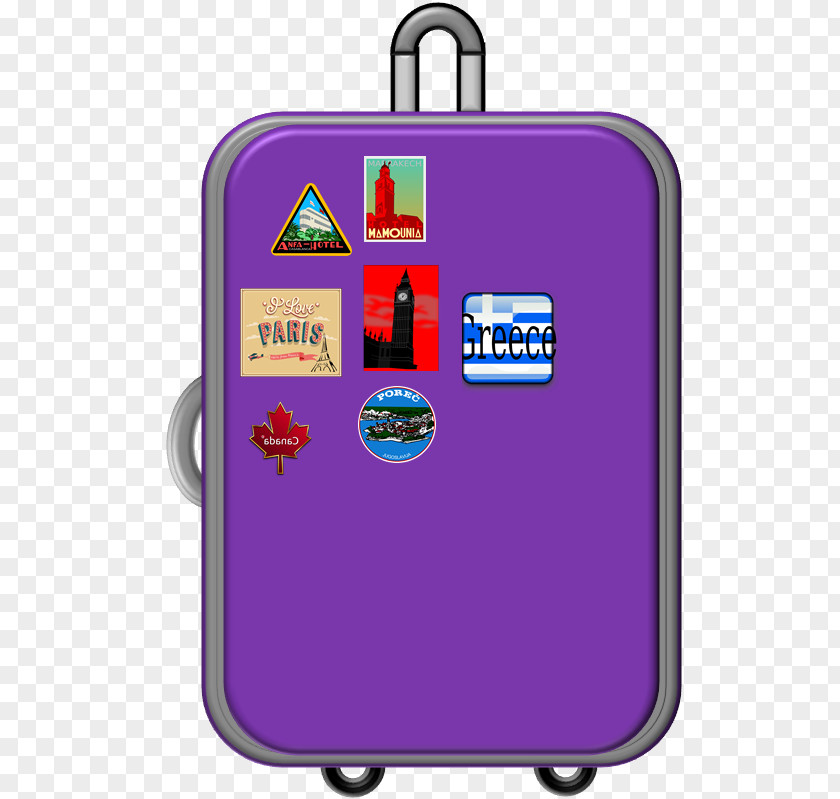 Suitcase Baggage Clip Art PNG