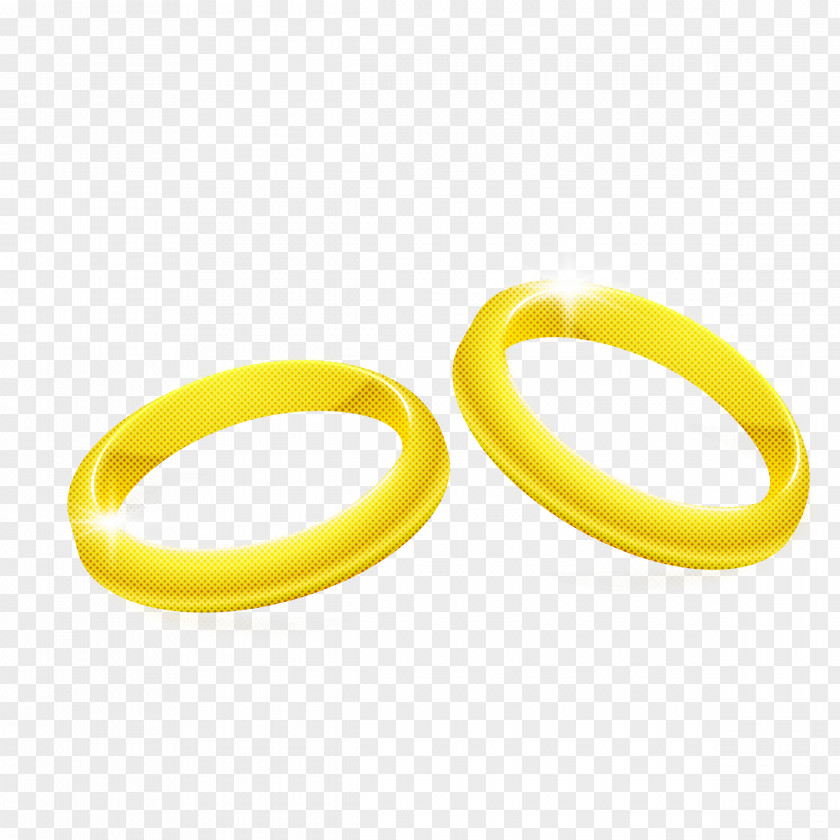 Yellow Bangle Jewellery PNG