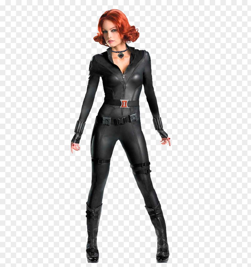 Black Widow Halloween Costume Cosplay The Avengers PNG