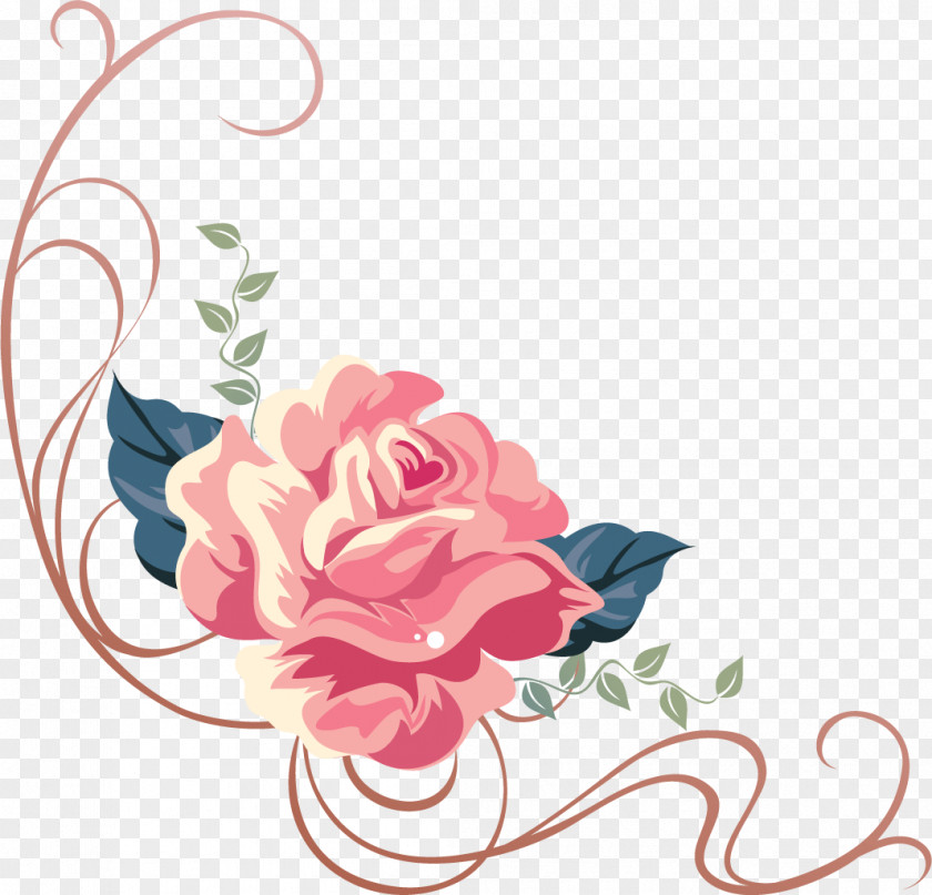 Rose Vector Flower Clip Art PNG