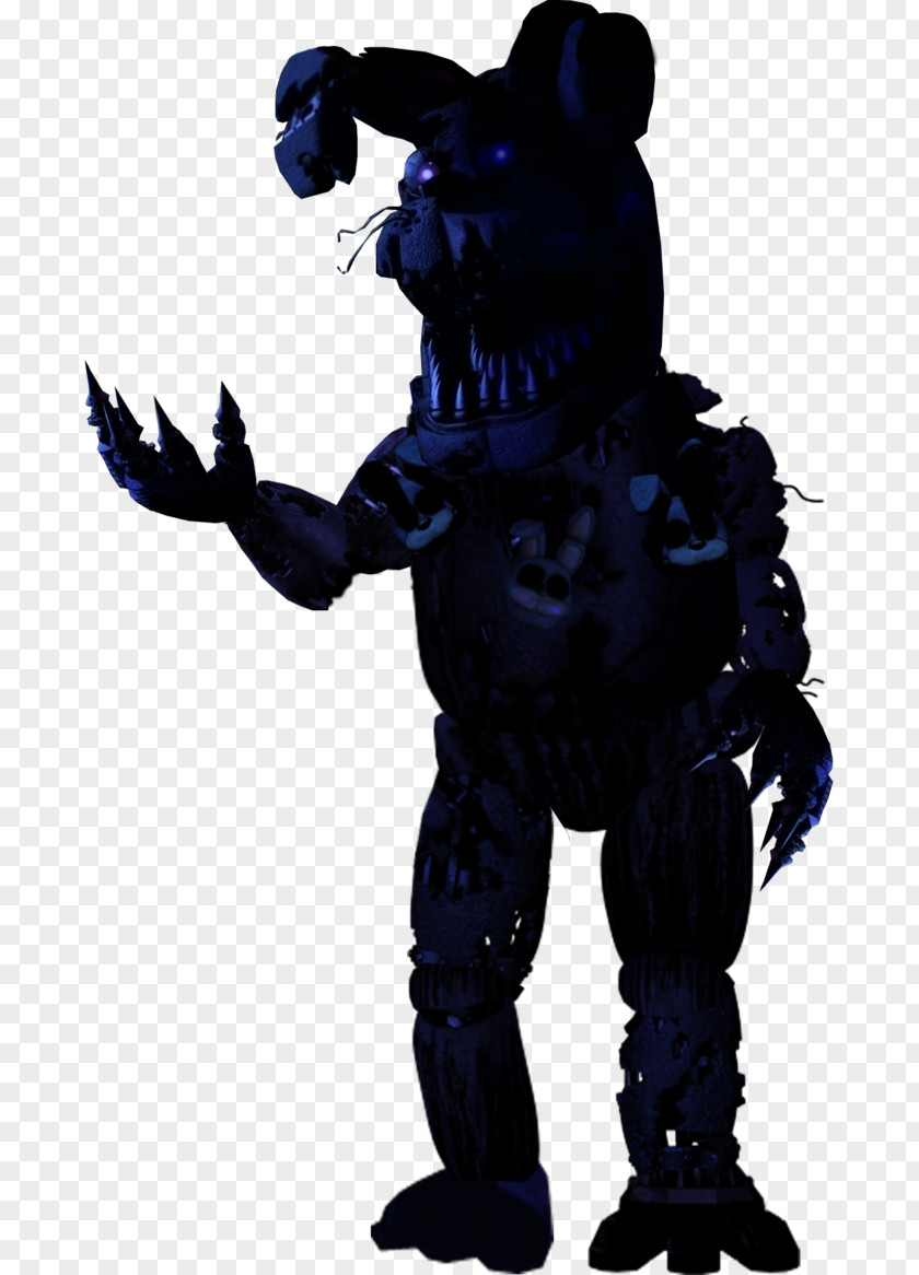 Nightmare Foxy Five Nights At Freddy's 4 3 2 Jump Scare PNG