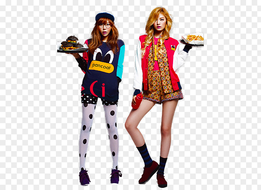 Orange Caramel Rendering K-pop PNG