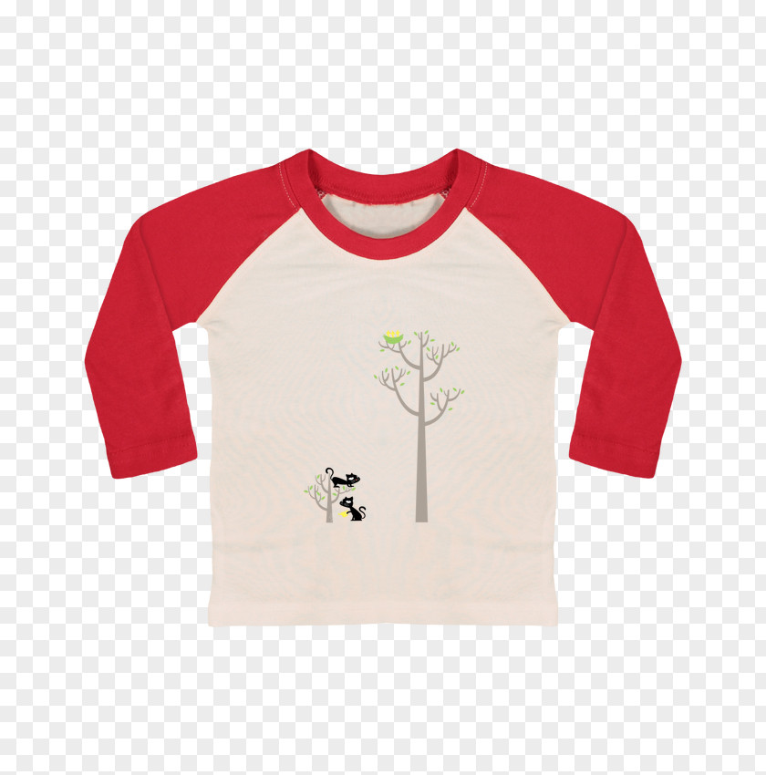 Plant GROWING Long-sleeved T-shirt Sweater Infant PNG