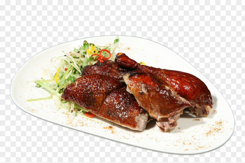 The Chicken Inside Plate Red Cooking Thighs Meat Food PNG