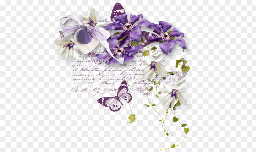 The Oriental Pearl Flower Violet PNG