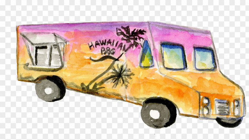 Truck Hawaiian Bbq-Food Cuisine Of Hawaii Biryani PNG