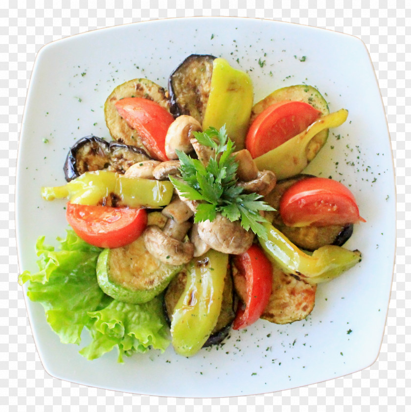 Grilled Greek Salad Ratatouille Mediterranean Cuisine Diet Leaf Vegetable PNG