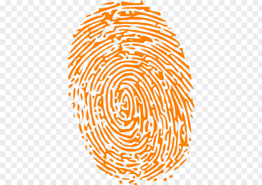 Light Fingerprint Detective Clip Art PNG