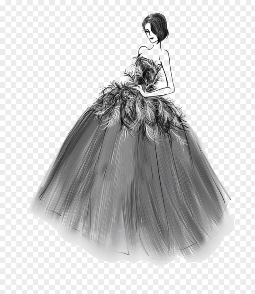 Means Wedding Woman Brouillon Drawing Clothing Formal Wear PNG