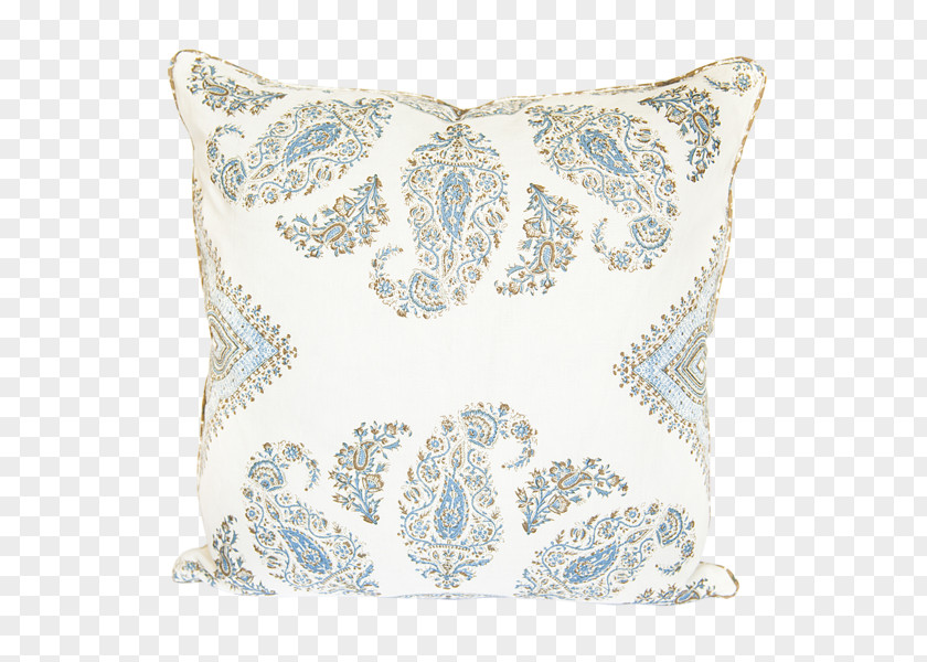 Pillow Paisley Throw Pillows Textile Upholstery PNG