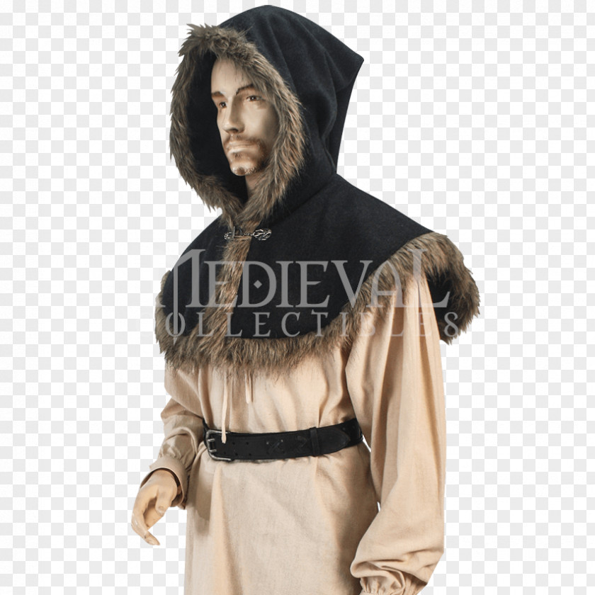 Jacket Hoodie Fur Clothing Cloak Coat PNG