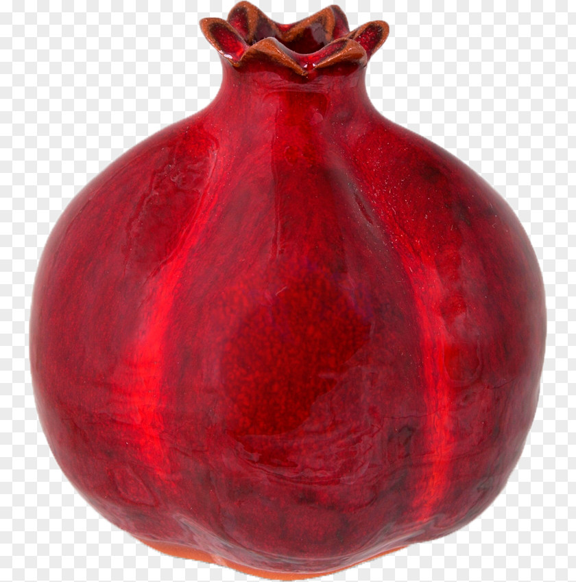 Pomegranate Christmas Ornament Fruit Vase PNG