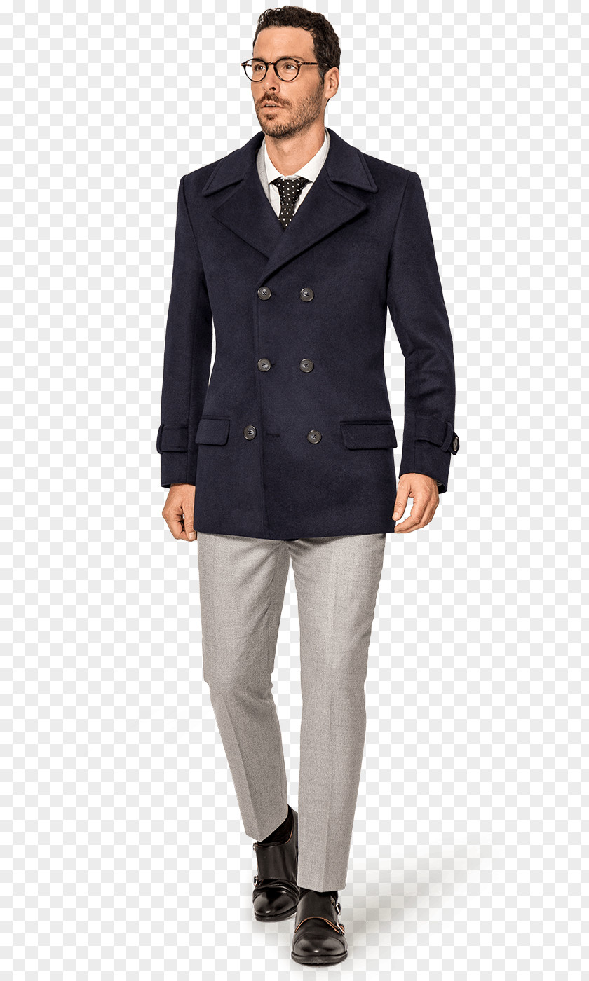 Pea Overcoat Suit Coat Jacket PNG