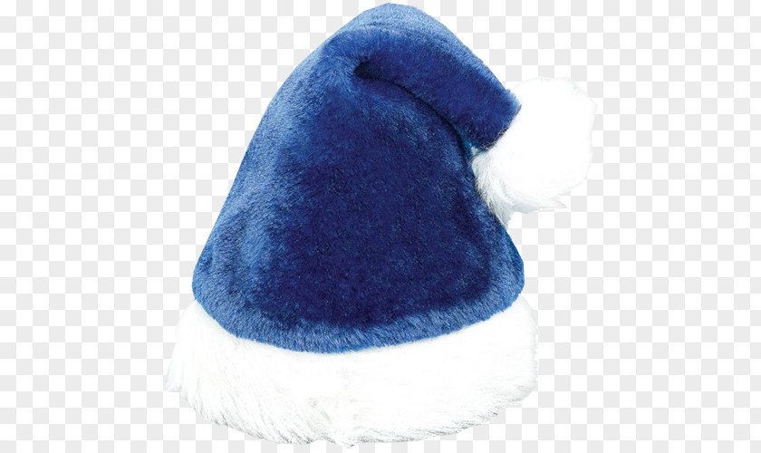 Santa Claus Hat Suit Blue Christmas PNG