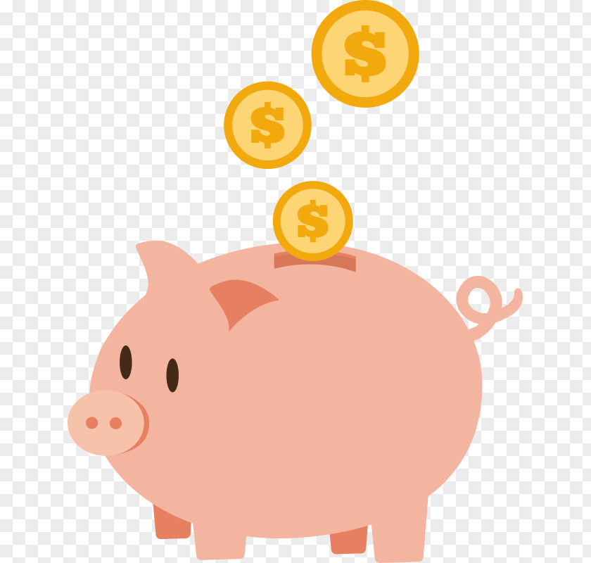 Savings Account Piggy Bank Coin Money Saving PNG