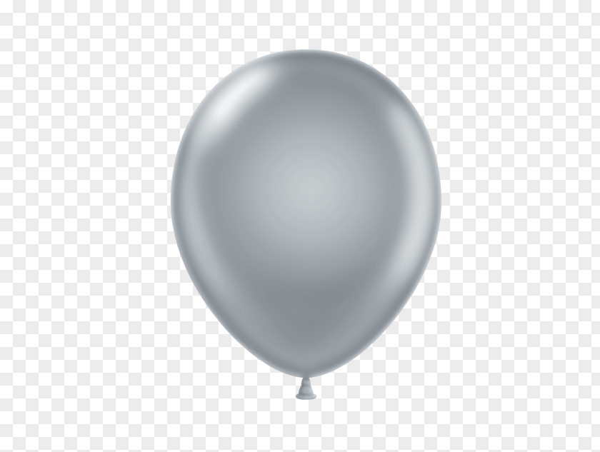 Balloon Mylar Silver BoPET Clip Art PNG
