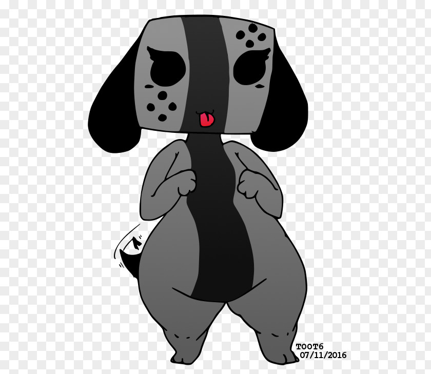 Dog Cartoon Snout Pink M PNG