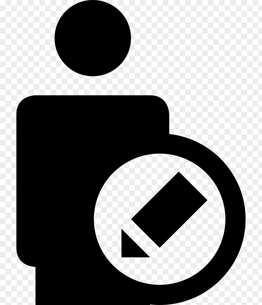 MEdit Icon Clip Art Black & White PNG