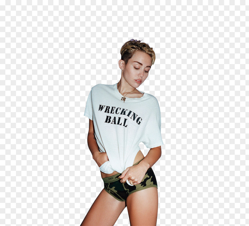 Miley Cyrus T-shirt Bangerz Tour Justin Bieber: Never Say PNG
