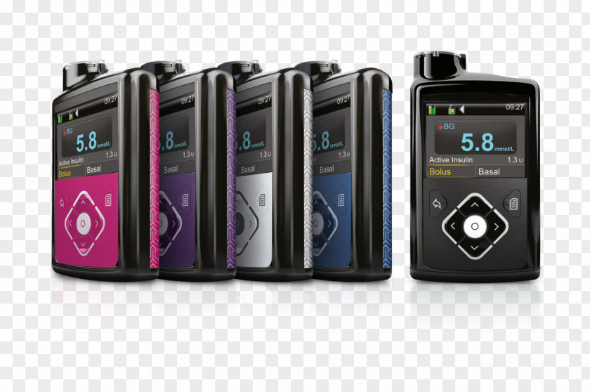 Smartphone Insulin Pump Minimed Paradigm Medtronic PNG