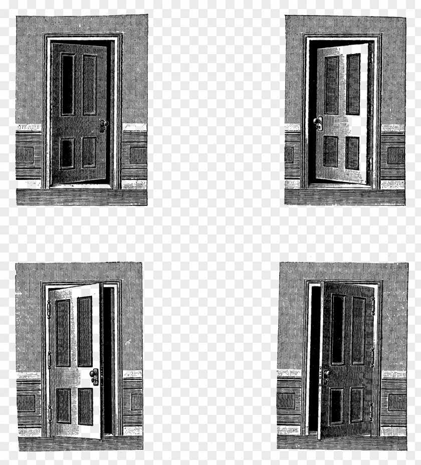 The Opening Of Doors Window Door Building Clip Art PNG