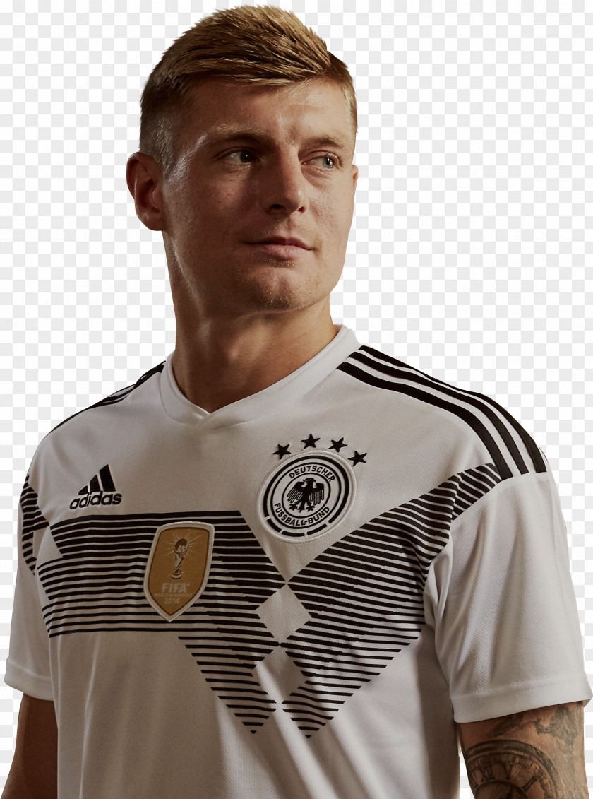 Toni Kroos 2018 FIFA World Cup Germany National Football Team Real Madrid C.F. T-shirt PNG