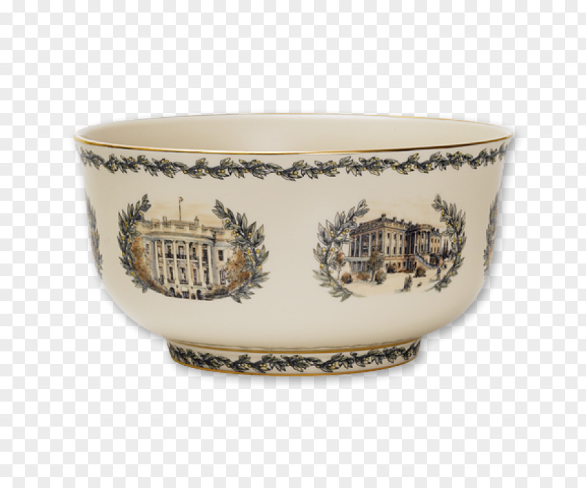 White House Bowl Ceramic Tableware Pickard China PNG