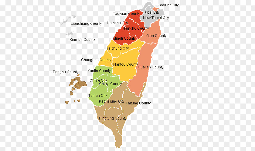 Map Chiayi Taipei Tainan Pingtung County PNG